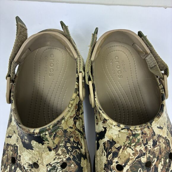 Crocs Camo Clogs Men’s 11 Veil Camo Beach Camping Outdoors Water Shoes main image 6
